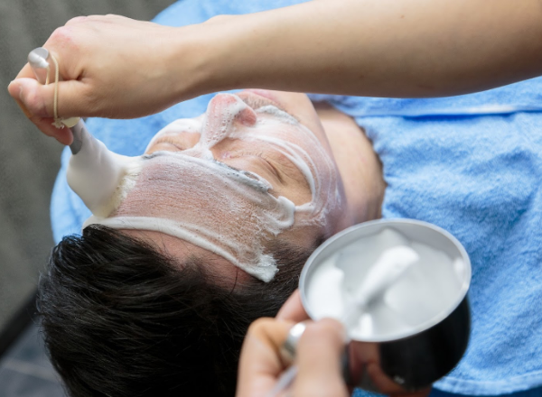 ディープな泡で洗う